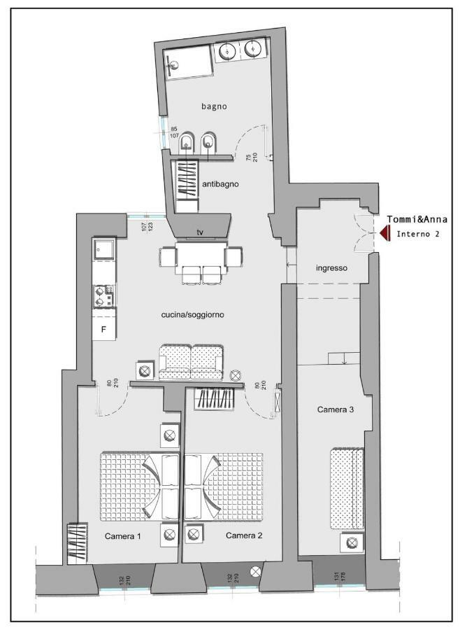New Apartament In Historical Genoa Center Екстер'єр фото